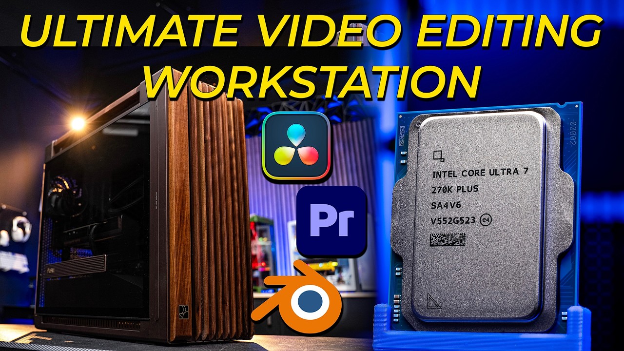 Zbudujmy stację roboczą do montażu z procesorem Intel Core Ultra 7 270K Plus w Micro Center!
