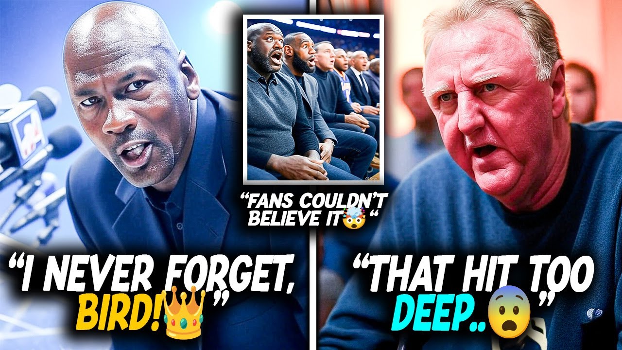 Michael Jordan BREAKS SILENCE On Larry Bird — His Reaction Says It All!