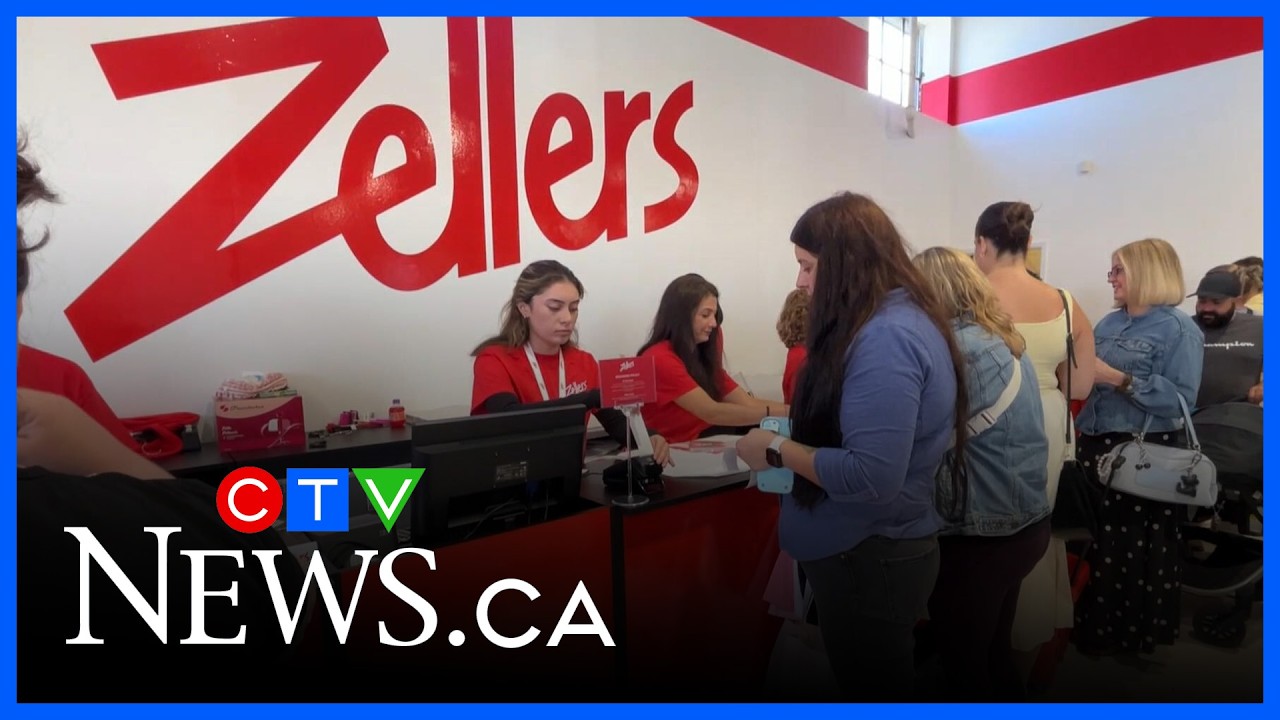 Zellers открывается в Торонто | Покупатели &laquo;в полном восторге&raquo; от возвращения легендарного ритейл...