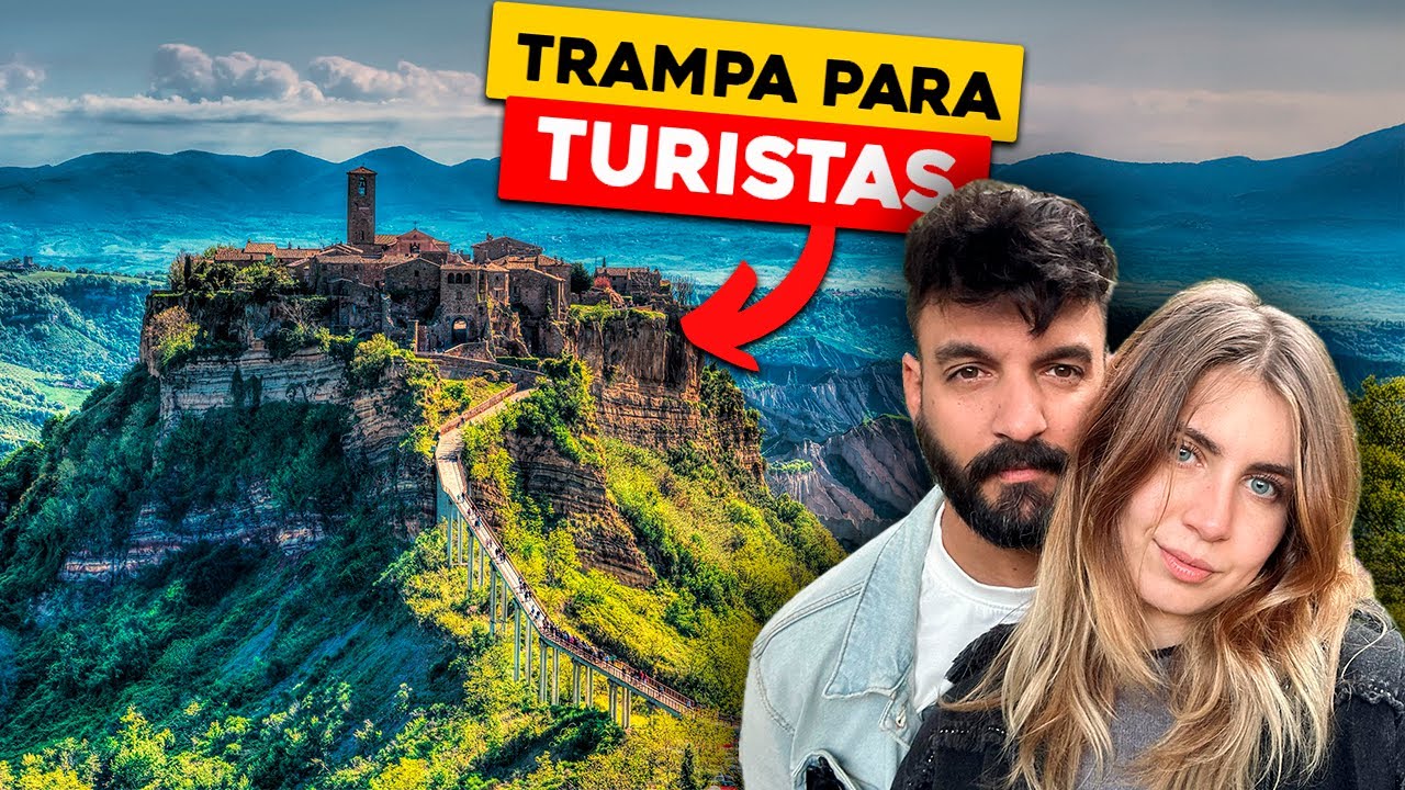 Viajo en Moto a la Ciudad que desaparece día a día. Civita di Bagnoregio