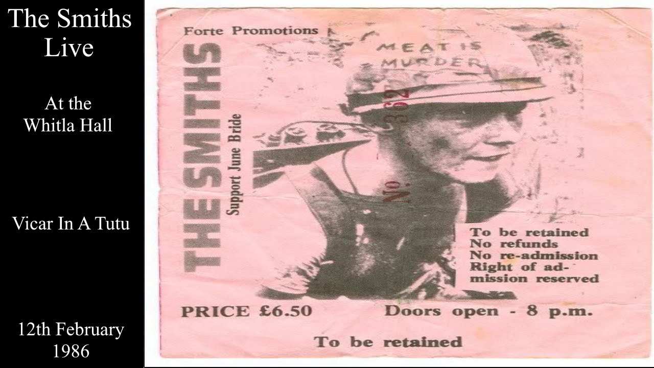 The Smiths Live | Vicar In A Tutu | The Whitla Hall Q.U Belfast | February 1986