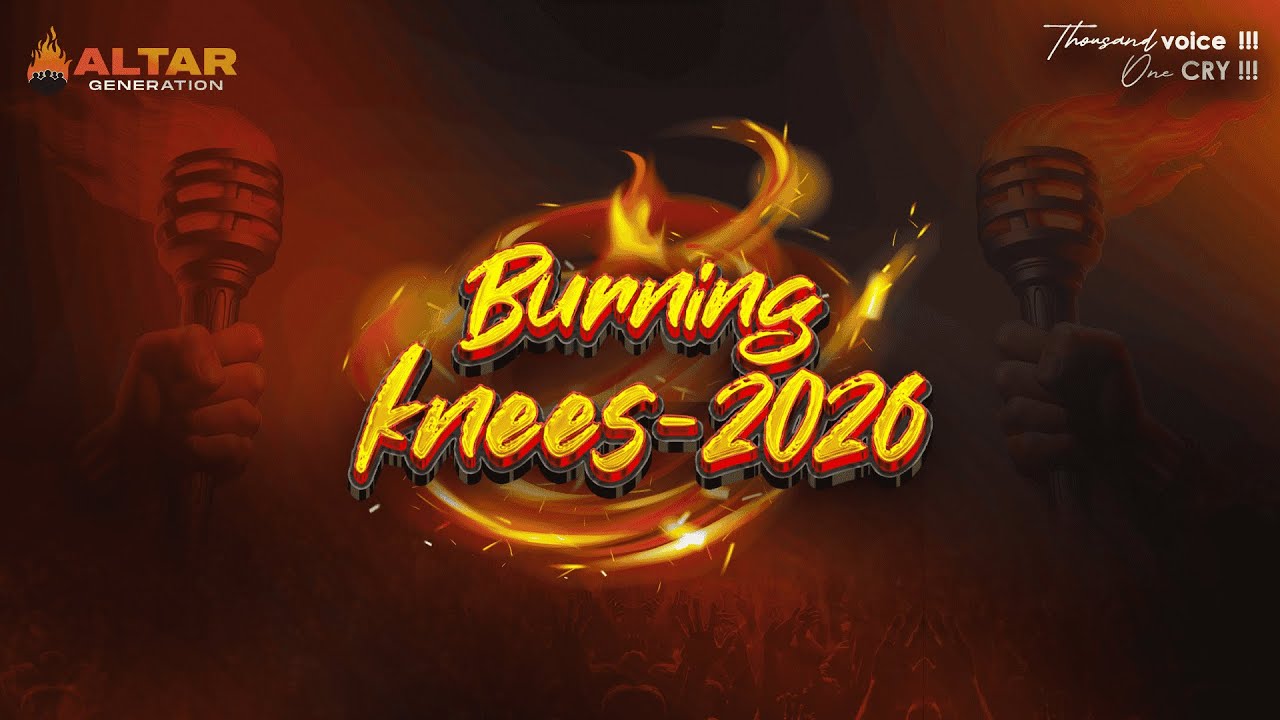 Burning Knees-2026 || Altar Generation || Alleluyah Church || Pr Robin Jose #liveworship