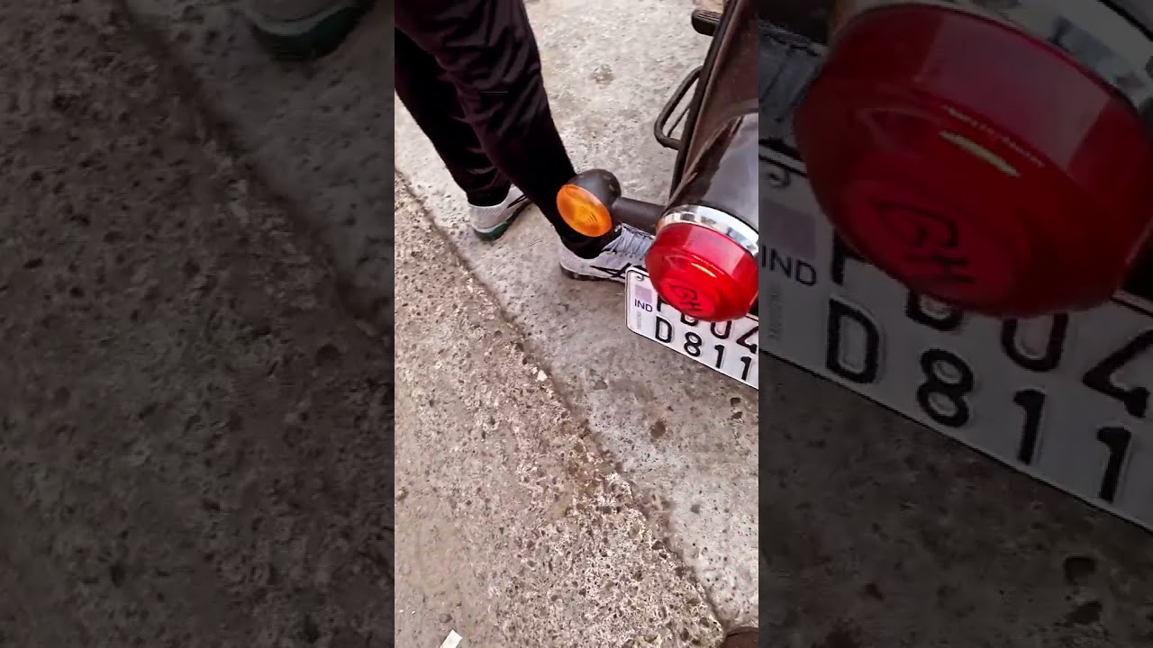 Royal Enfield bullet classic reborn 🤑 bend pipe change and exhaust 🔥installation⚠️ you tube  first