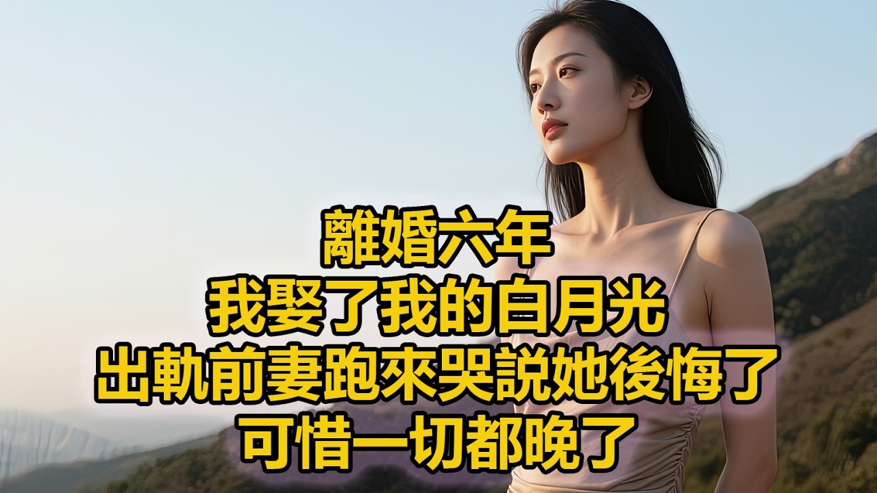 離婚六年，我娶了我的白月光，出軌前妻跑來哭説她後悔了，可惜一切都晚了