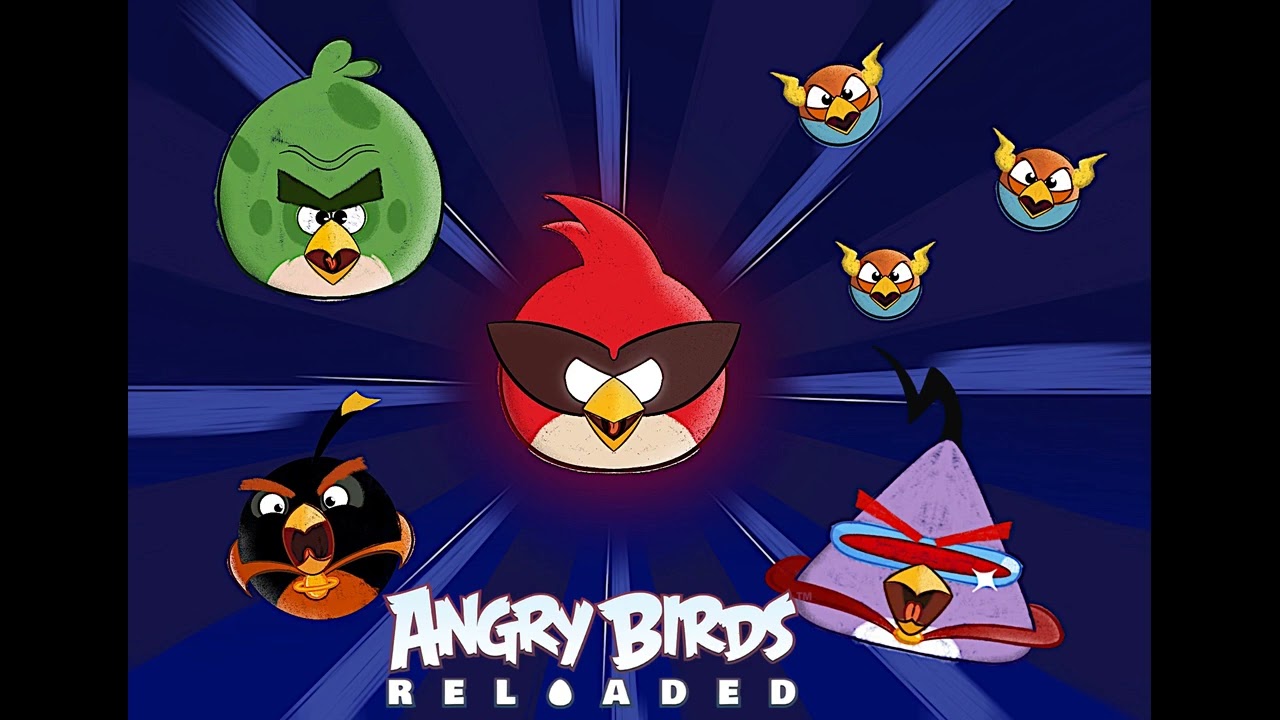 Angry Birds Reloaded Space - Boss Theme Pig Bang - Extended Music