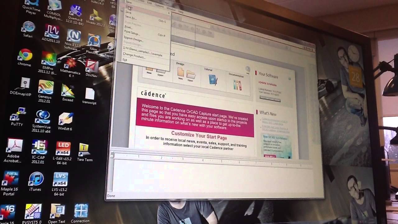 Cadence License on Local Machine.