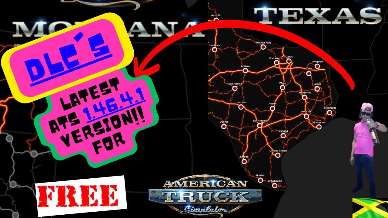 🔥😳LATEST FREE DLC's FOR ATS 1.46.4.1 VERSION || KENWORTH-W900 EDITION💯🔥|| AMERICAN TRUCK SIMULATOR