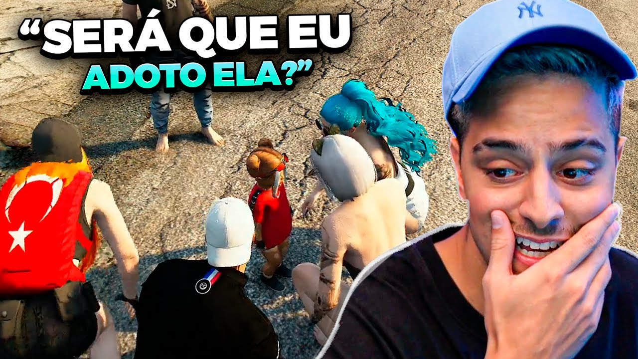 CONNOR CONHECEU A NOVA CRIANÇA DA CIDADE: PUDIM! LOUD CORINGA GTA RP!