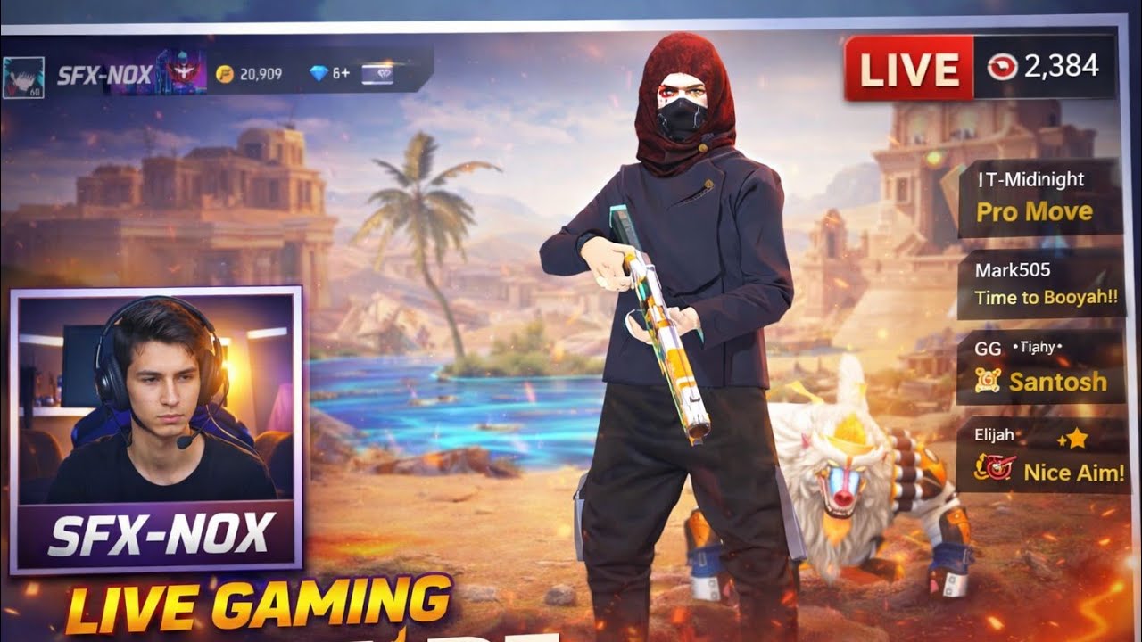 RANK PUSH ON LIVE DPE4X।। #freefire