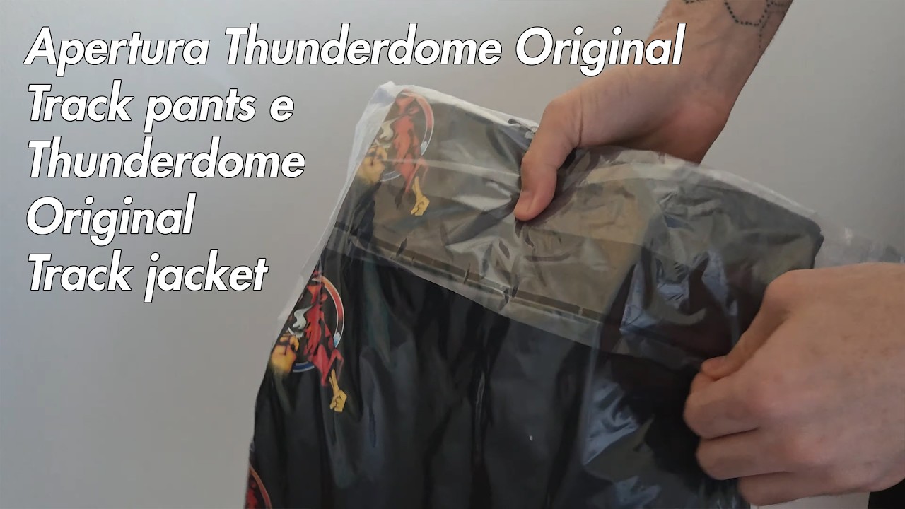Apertura Thunderdome Original Track pants e Thunderdome Original Track jacket
