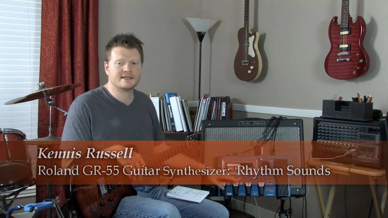 Roland GR-55 Guitar Synthesizer : Rhythm Patches