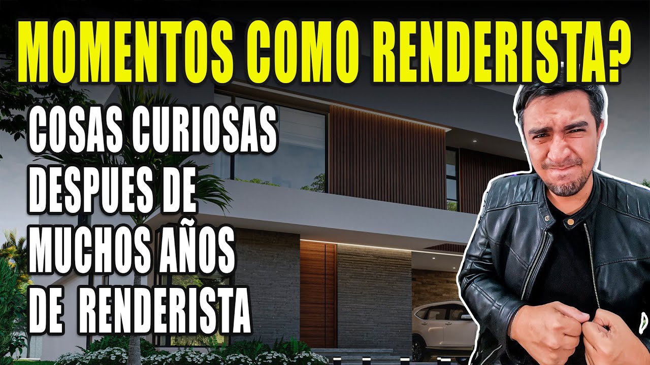 MOMENTOS RAROS DE MI EXPERIENCIA COMO RENDERISTA ? 🔴