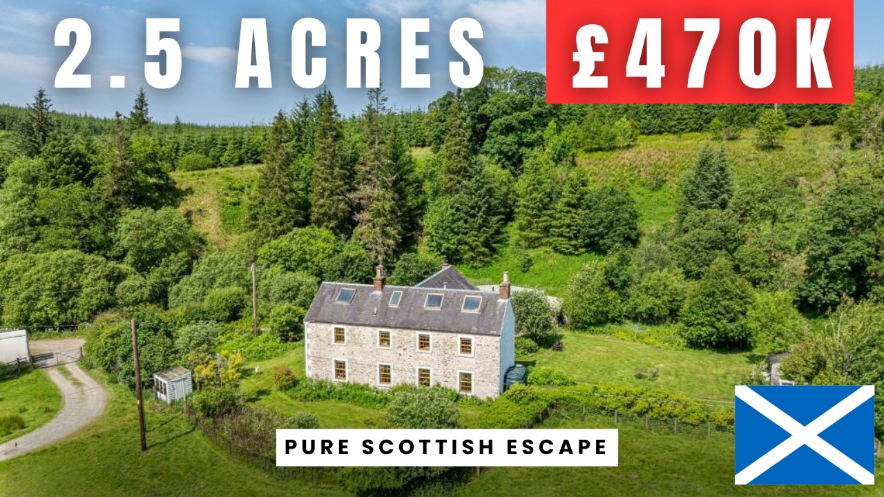 This Scottish Smallholding Is Pure Countryside Escape | 2.5 Acres (£470K)