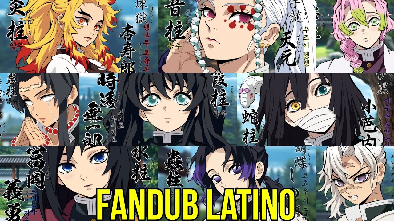 Kimetsu No Yaiba Fan Animation. Reunión de Pilares Genero Invertido(Fandub Latino)