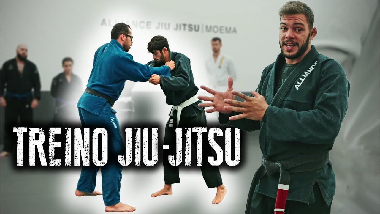 TREINO DE JIU-JITSU - Técnica e Róla