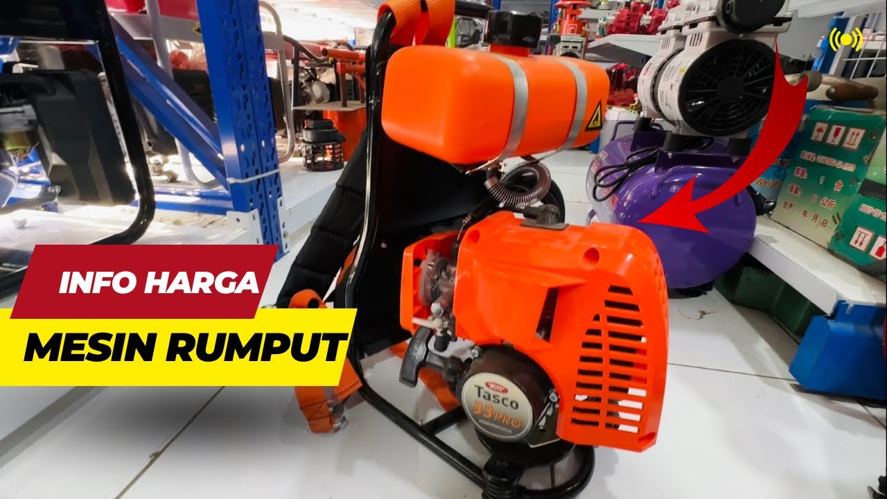 Info Harga Tasco 33 Pro | Mesin Rumput 2 Tak 32CC