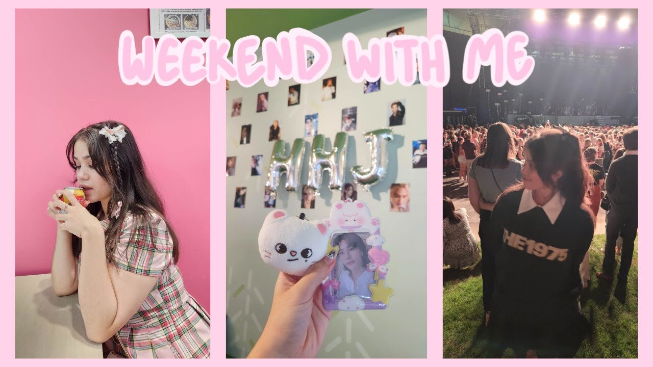 Weekend Vlog | The 1975 Concert & Stray Kids Cupsleeve Event