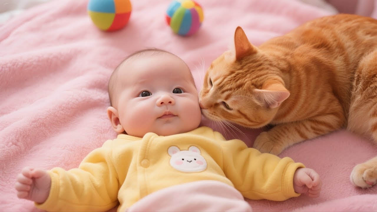 30 Minutes When Your Baby Doing Cutest Things Ever With a Cat - Cutest Overload!