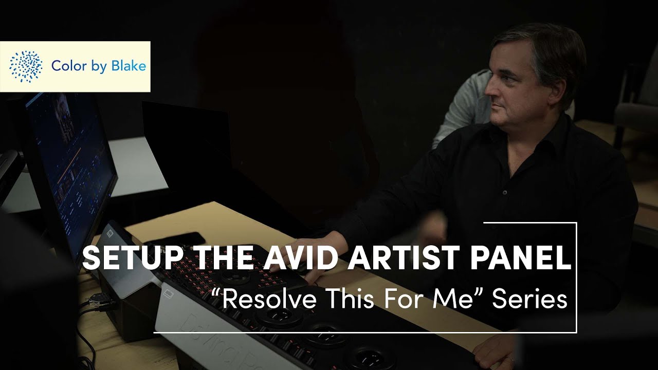 Avid Artist Color Setup - 