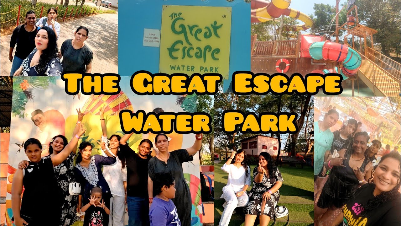 The Great Escape Vlog | The Great Escape Water Park Ticket Price and Full Review