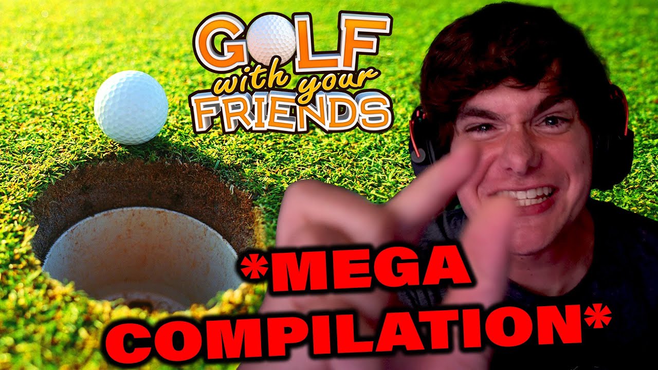 ~2 HOURS OF GOLF WITH FRIENDS RAGE AND FUNNY MOMENTS