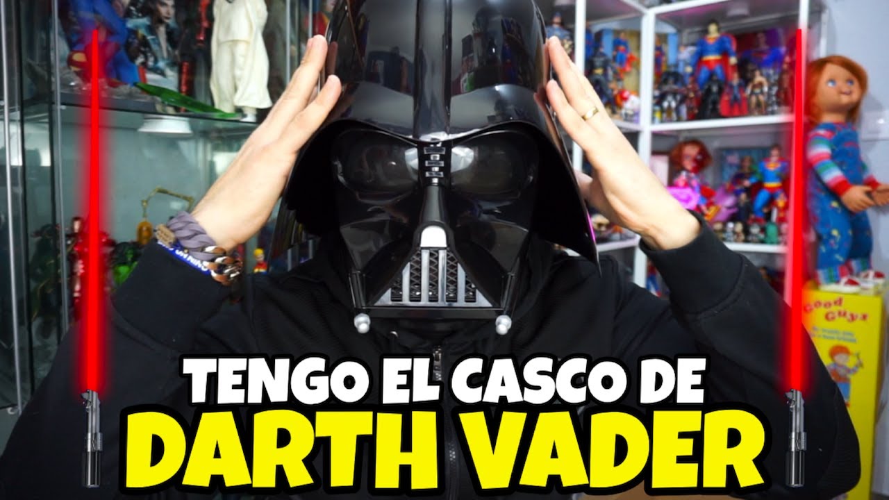 ¡Tengo el CASCO de DARTH VADER! (Y os anuncio un REGRESO muy esperado)