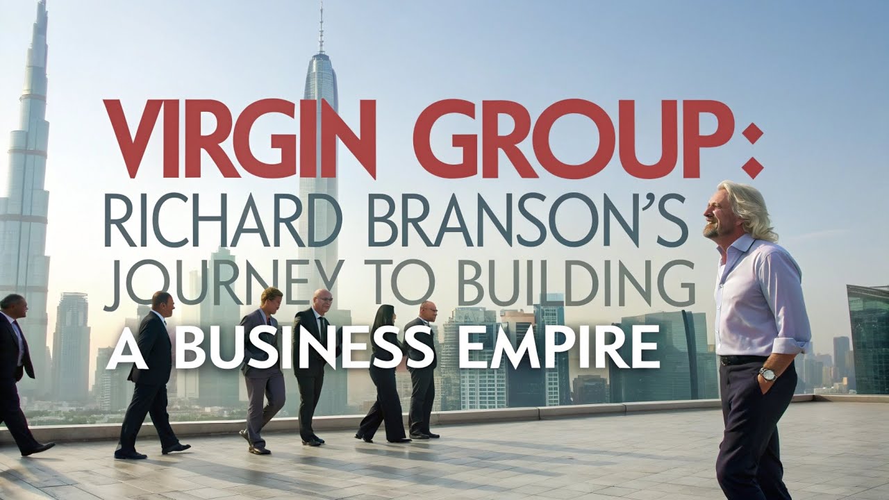 Virgin Group: Richard Branson's Journey to Building a Business Empire