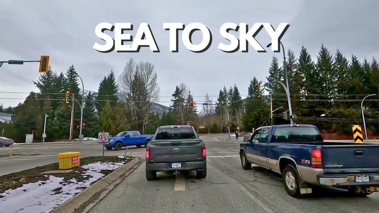 Sea to Sky Highway Drive | Whistler to North Vancouver Full Route