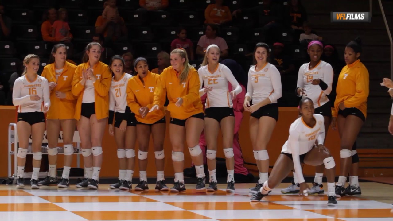 2016 Tennessee Volleyball Bench