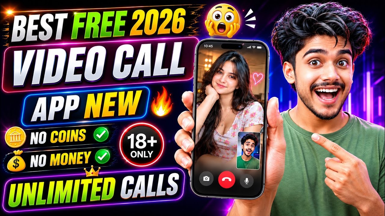 Top 3 Free Random Video Call Apps | Free Live Video Call With Girls 🥰 | Free Video Chat App with ...
