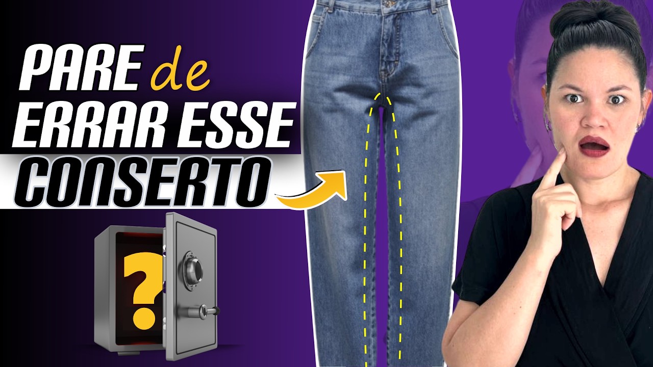 Diminuir Altura de Gancho / Cavalo Entre Pernas de Calça  (Método Secreto Revelado) ✅