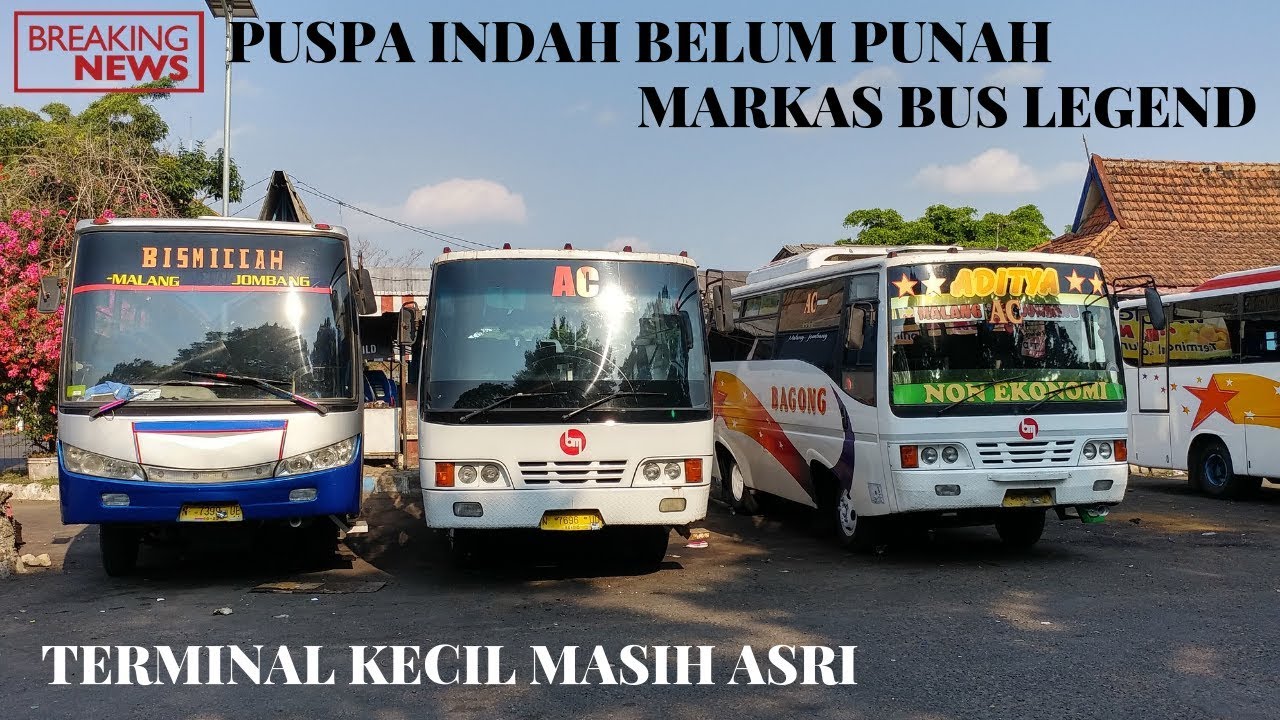 Berburu Bus Puspa Indah Sebelum Punah di Terminal Landungsari Malang