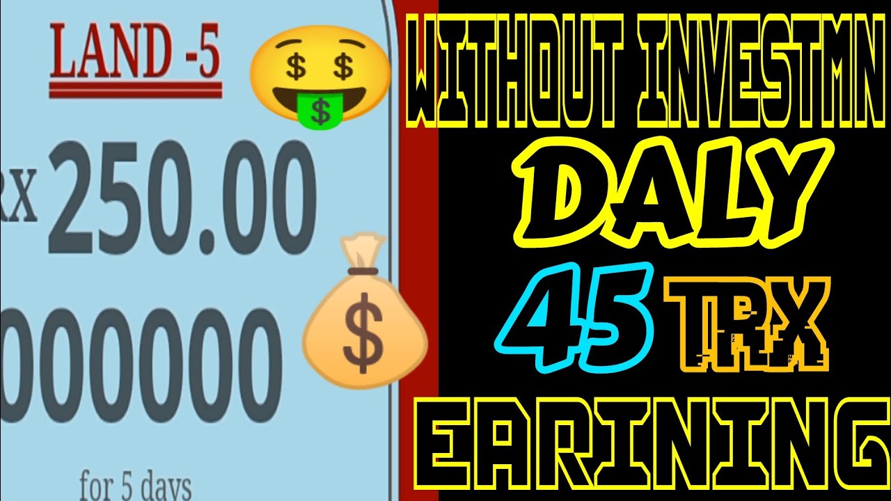 how to online earin mony new TRX hipaying saets without Ivestmnt #technicalpk