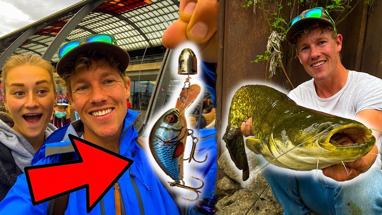NIEUWE TECHNIEK VANGT VEEL VIS! + EERSTE MEERVAL MET SHAD! - VLOG 97