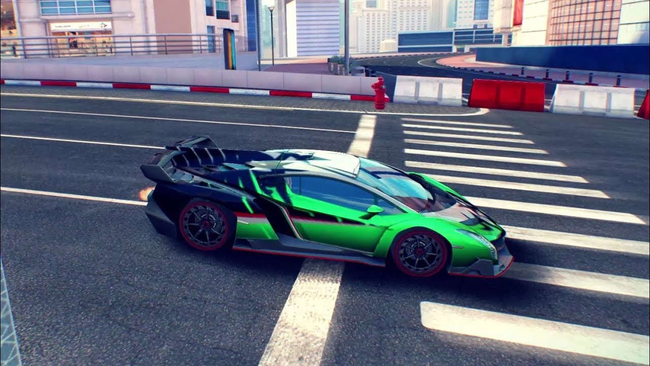 Asphalt 8 - Lamborghini Veneno (+150 km/h) vs All Audi Cars [Dubai 5 Laps 32 Racers]