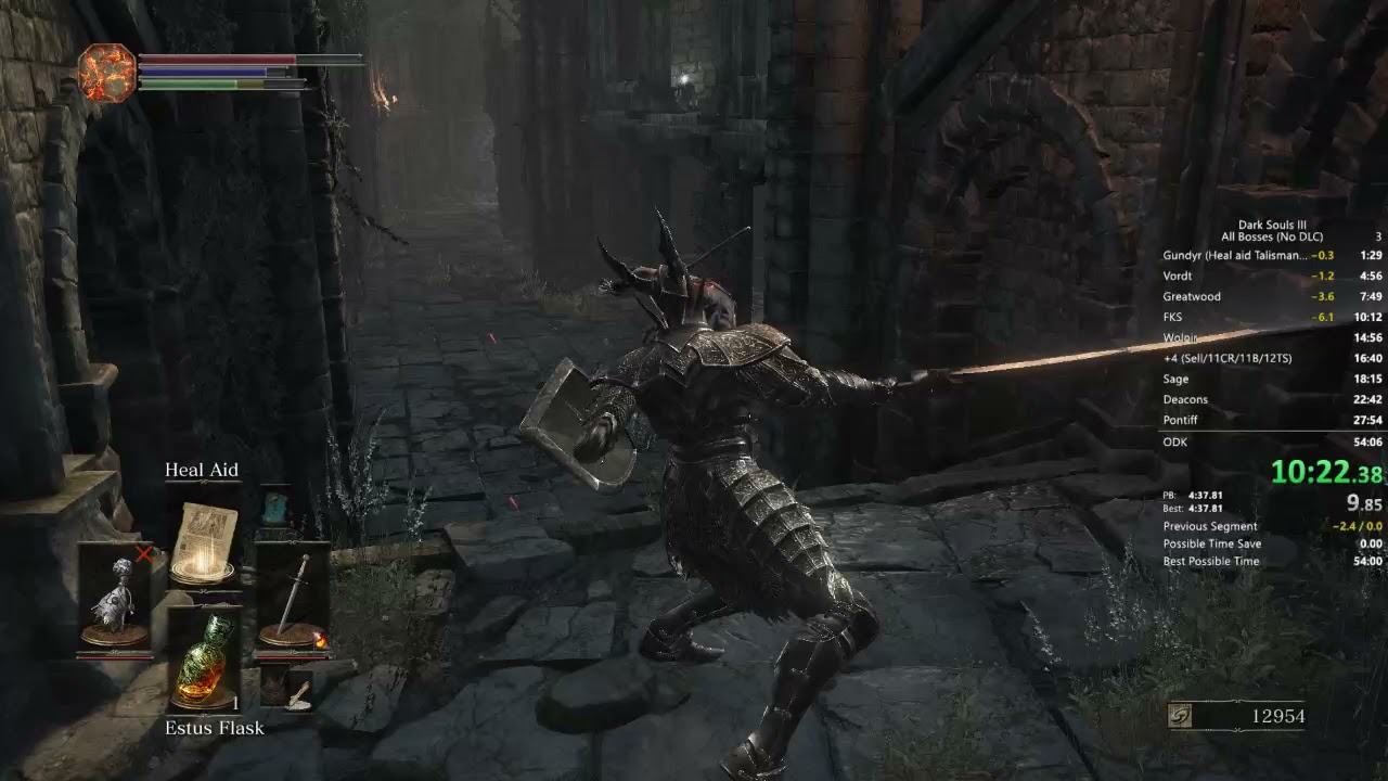 Dark Souls 3 All Bosses No DLC in 53:46