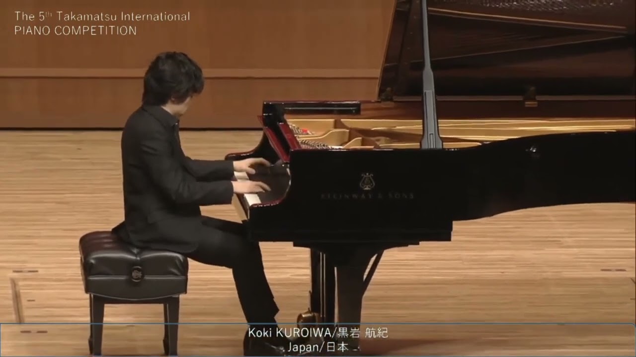 第5回　高松国際ピアノコンクール　第1次審査　1日目　Koki KUROIWA/黒岩 航紀