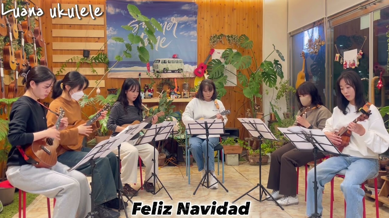 Feliz Navidad Ukulele Ensemble