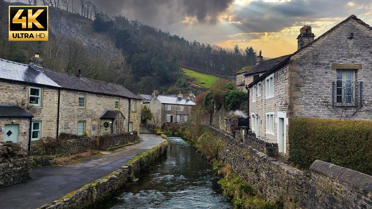 Cave Dale to Castleton Village and Peveril Castle | PEAK DISTRICT, ENGLAND.