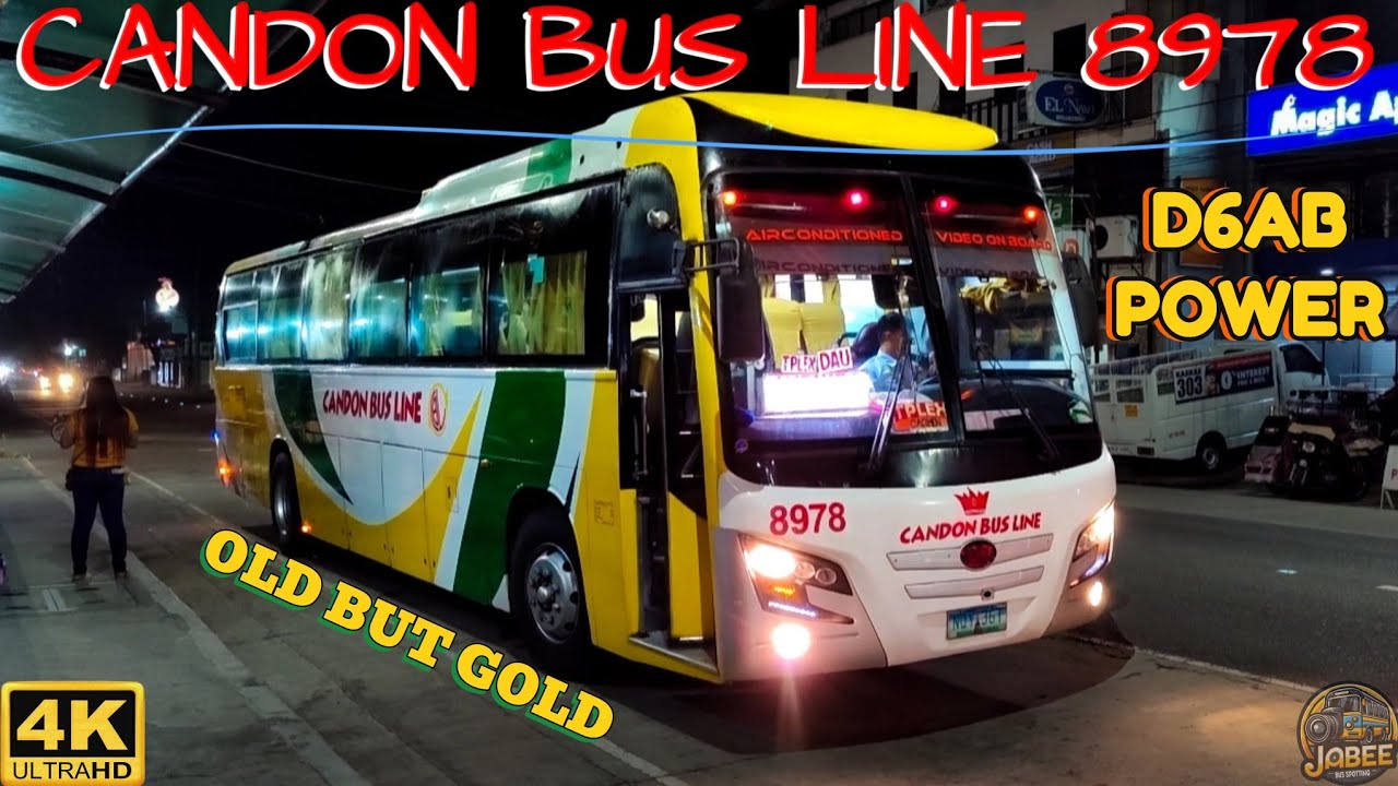 CANDON BUS LINE 8978 RIDE EXPERIENCE/ OLD MODEL BUT STILL KICKING.