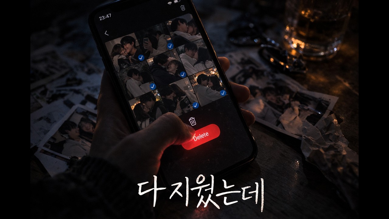 다 지웠는데  |😢| AI Ballad |  [Choker B]