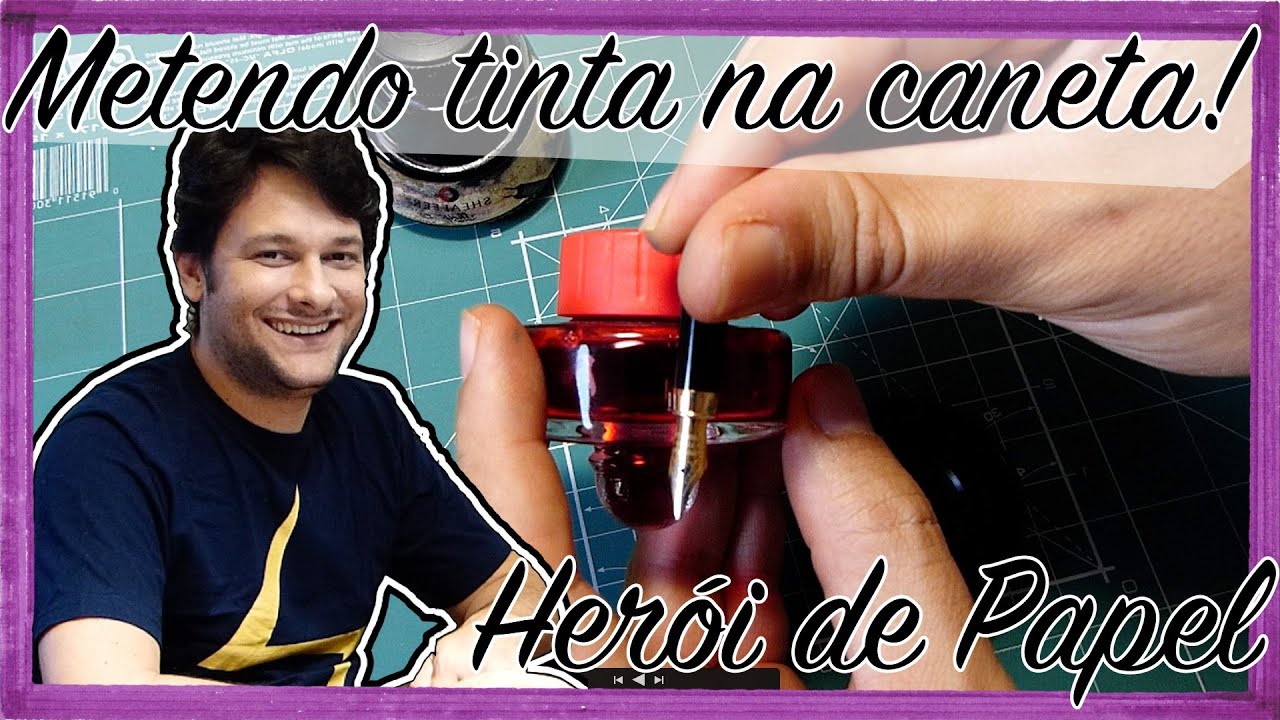 Metendo tinta na caneta! - Herói de Papel