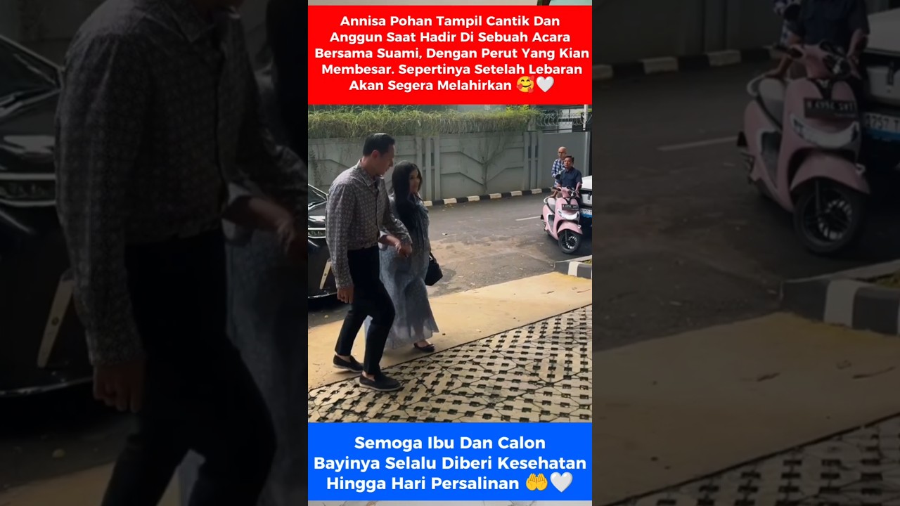 Perut Kian Membesar, Sepertinya Annisa Pohan Akan Segera Melahirkan 🥰#annisapohan #shortvideo