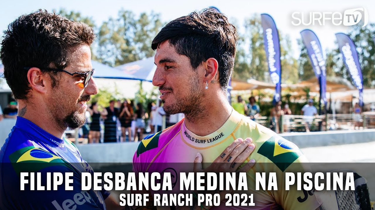 Filipe Toledo desbanca Gabriel Medina na piscina de Kelly Slater #SurfRanch #WSL