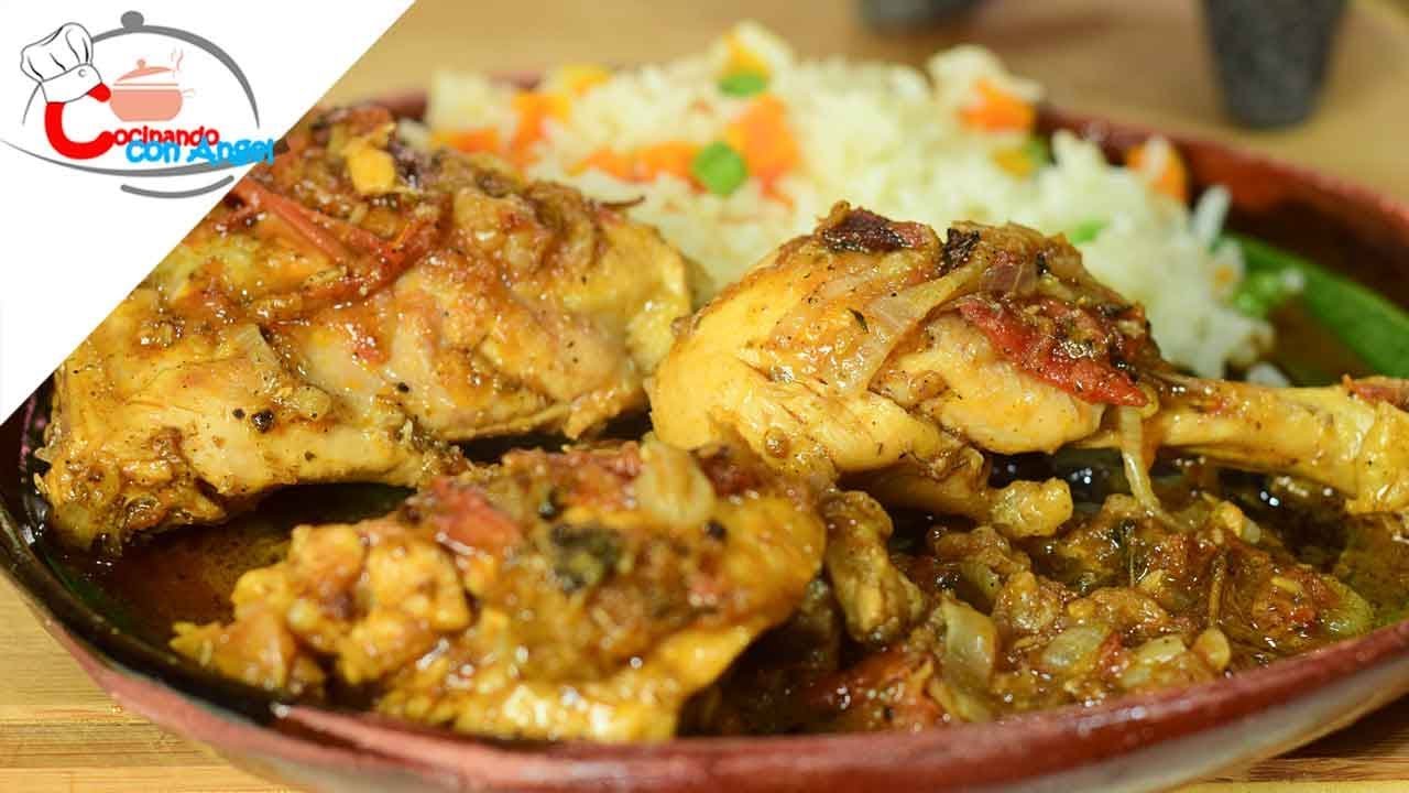 Pollo en Salsa de Molcajete - Increiblemente DELICIOSO