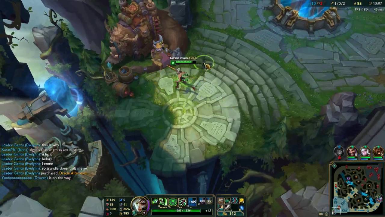 Riven vs Trundle Matchup