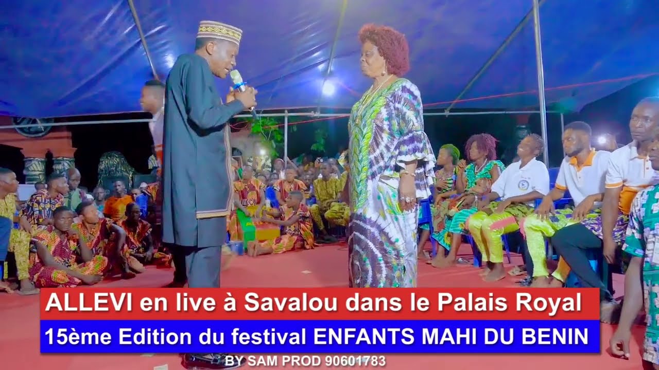 *ALLEVI en live a savalou dans le cadre du festival enfants mahi du Bénin* partie 2