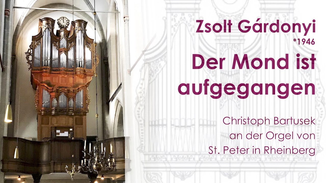Zsolt Gárdonyi (*1946) | Der Mond ist aufgegangen