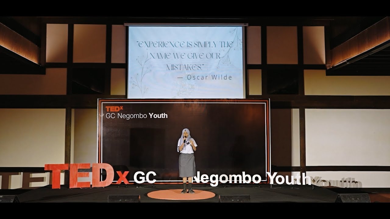 Accepting imperfection and independence) | Leena Hassan | TEDxGC Negombo Youth