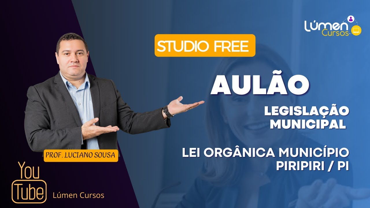 Estudio Free - Lei Orgânica Piripiri/PI
